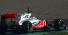 Jenson Button - testy Jerez