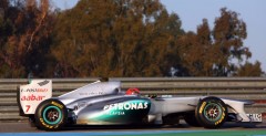 Michael Schumcher - testy Jerez
