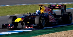 Sebastian Vettel - testy Jerez