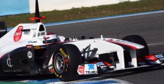 Kamui Kobayashi - testy Jerez