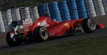 Fernando Alonso - testy Jerez