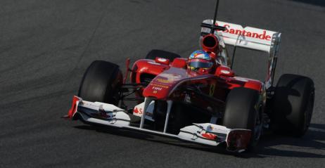 Fernando Alonso - testy Jerez