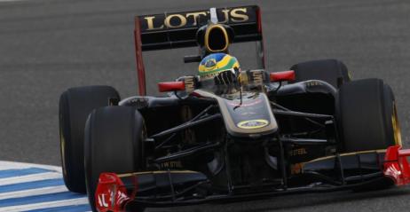 Bruno Senna - testy Jerez