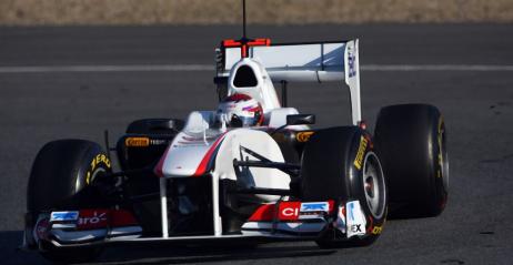 Kamui Kobayashi - testy Jerez