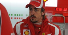 Fernando Alonso - testy Walencja