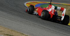 Fernando Alonso - testy Walencja