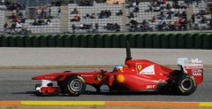 Fernando Alonso - testy w Walencji