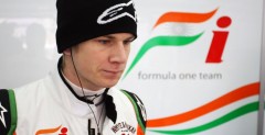 Nico Hulkenberg - testy w Walencji