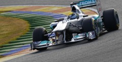 Nico Rosberg - testy w Walencji