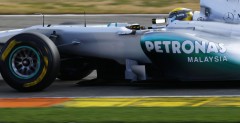 Nico Rosberg - testy w Walencji