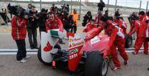 Fernando Alonso - testy Walencja