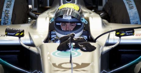 Nico Rosberg - testy w Walencji