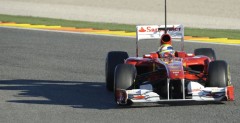 Felipe Massa - testy w Walencji