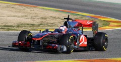 Jenson Button - testy w Walencji