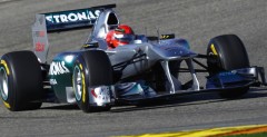 Michael Schumacher - testy Walencja