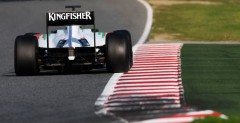 Adrian Sutil - testy Barcelona