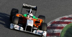 Force India - testy Barcelona