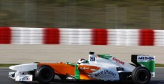 Force India - testy Barcelona
