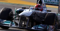Michael Schumacher - testy Barcelona