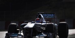 Michael Schumacher - testy Barcelona