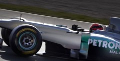 Michael Schumacher - testy Barcelona
