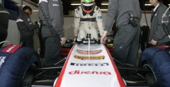 Sergio Perez - testy w Barcelonie