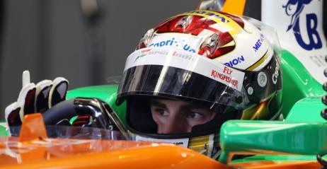 Adrian Sutil - testy Barcelona