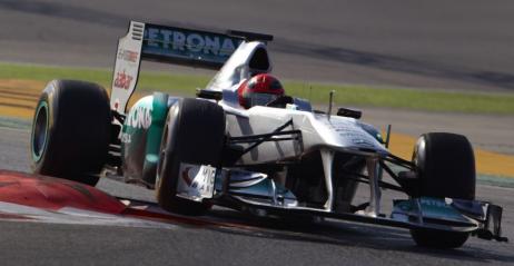 Michael Schumacher - testy Barcelona