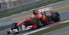 Fernando Alonso - testy Barcelona