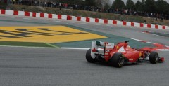 Fernando Alonso - testy Barcelona