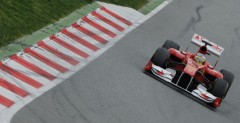 Fernando Alonso - testy Barcelona
