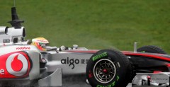 Lewis Hamilton - testy Barcelona