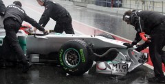 Michael Schumacher - testy Barcelona