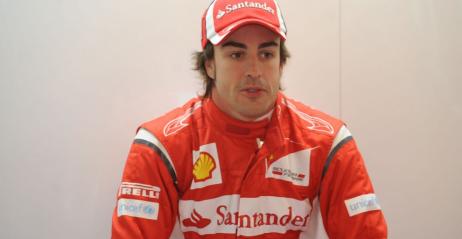 Fernando Alonso - testy Barcelona