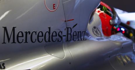 Michael Schumacher - testy Barcelona