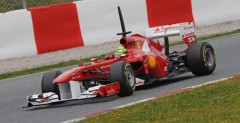 Felipe Massa - testy Barcelona