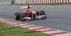 Felipe Massa - testy Barcelona