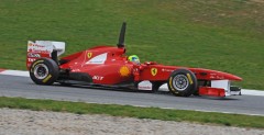 Felipe Massa - testy Barcelona