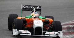 Force India - testy Barcelona
