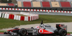 Jenson Button - testy Barcelona