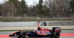 Toro Rosso - testy Barcelona