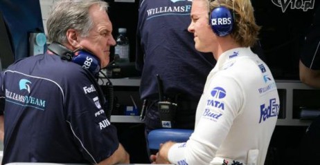Patrick Head i Nico Rosberg