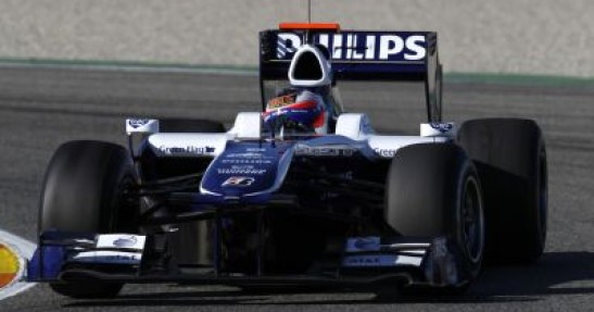 Premiera Williamsa FW32 na torze w Walencji