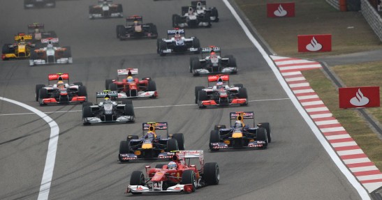 Grand Prix Chin 2010 - Wyścig