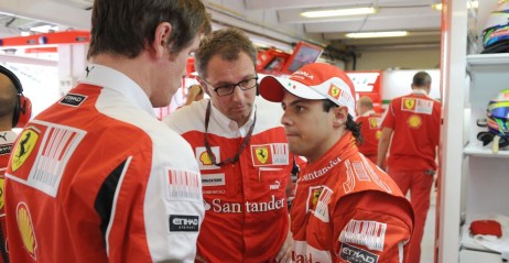 Rob Smedley, Stefano Domenicali i Felipe Massa