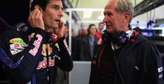 Mark Webber i Dr Helmut Marko