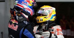 Mark Webber i Lewis Hamilton