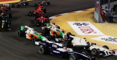 Pierwsze okrenie GP Singapuru