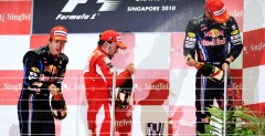 Podium GP Singapuru