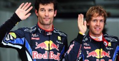 Mark Webber i Sebastian Vettel - GP Korei Poudniowej